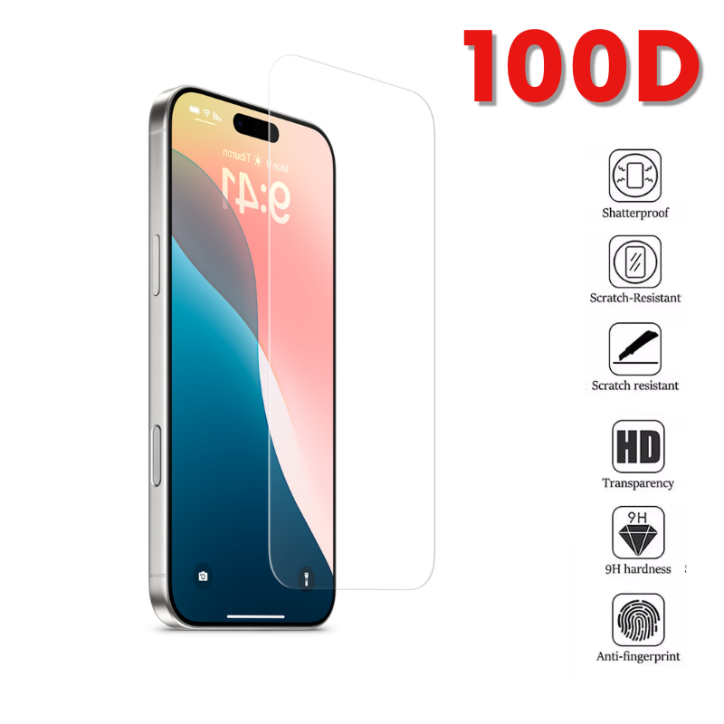 Iphone 16 Pro Max- Screen Protector 100D Crystal Display